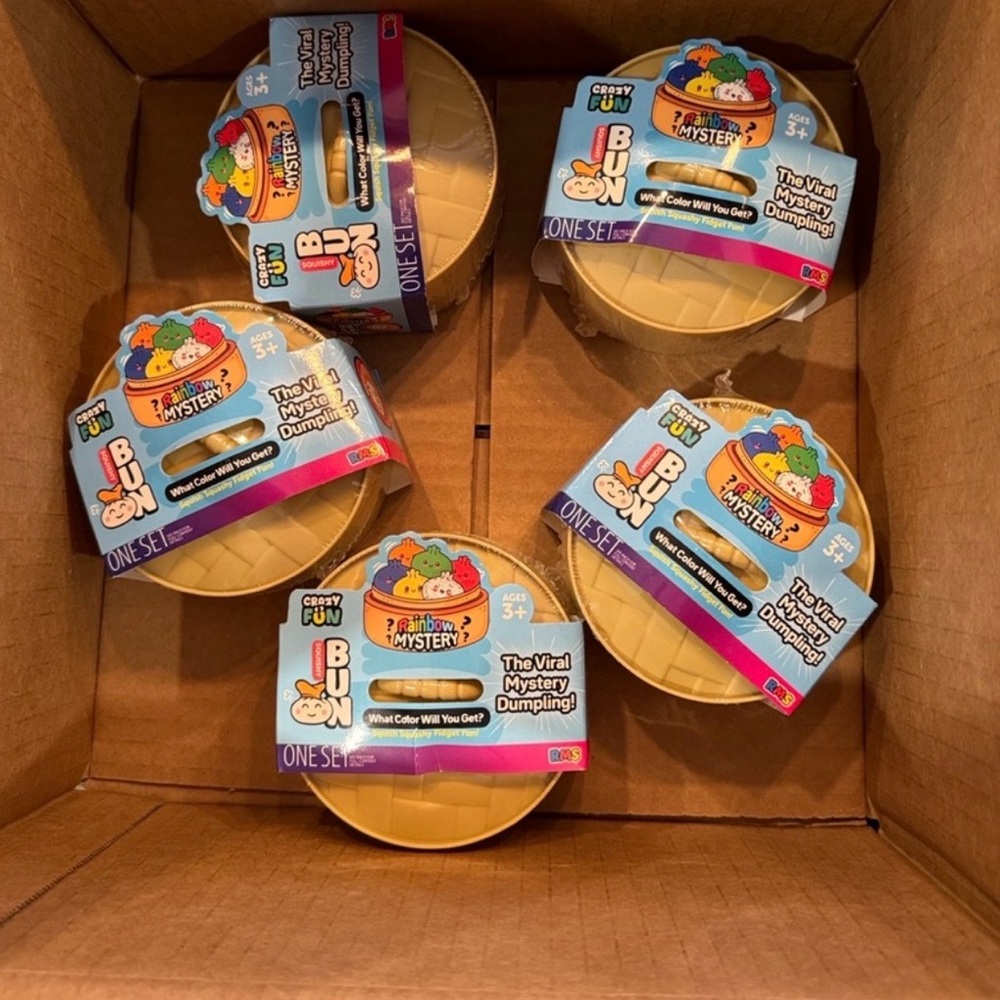 RMS Crazy Fun Mystery Viral Tik Tok Dumpling Bun NEW SEALED 4"